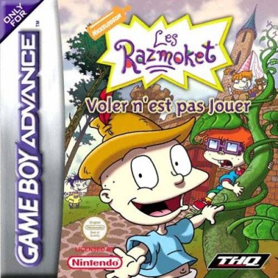 Les Razmoket : Voler n'est pas Jouer en boîte  - Game Boy Advance