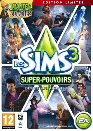 Les sims 3 supers pouvoirs edition limité - Jeux PC