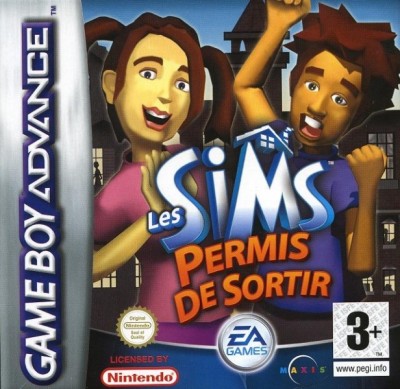 Les sims permis de sortir - Game Boy Advance