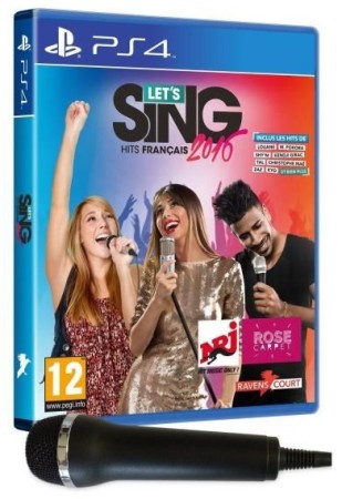 Let´s Sing 2016 - Hits Français avec micro - Playstation 4 