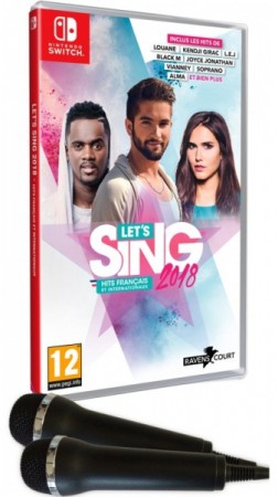 Let's Sing 2018 Hits Français Et Internationaux avec 2 Micros - Switch