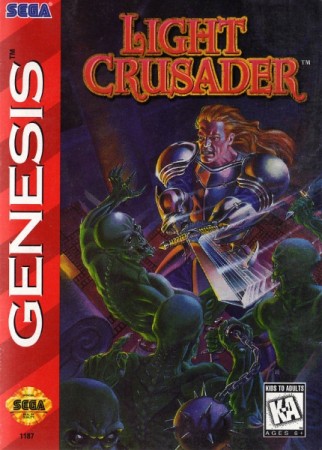 Light Crusader (import USA) en boîte  - Megadrive