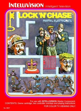 Lock 'n' Chase - Mattel Intellivision
