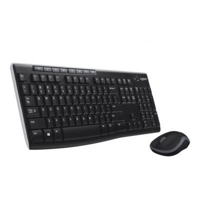 Pack clavier + souris Wireless Combo MK270 Logitech noir - Multimedia