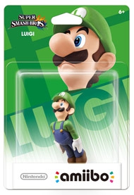 Amiibo Super Smash Bros - Luigi (N°15) - Wii U