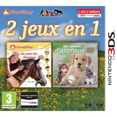 Ma Vie Avec Les Chevaux 3D + Pension Animaux - 3DS