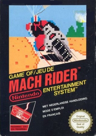 Mach Rider en boîte - NES