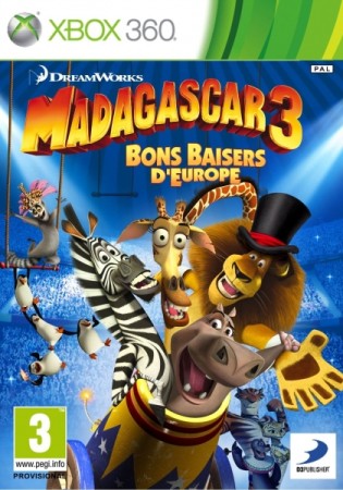 Madagascar 3: Bons baisers d'Europe - Xbox 360
