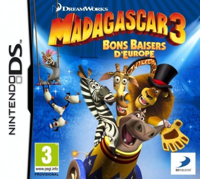 Madagascar 3: Bons Baisers d'Europe - DS