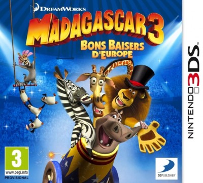 Madagascar 3: Bons baisers d'Europe - 3DS