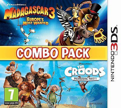 Madagascar 3 et Les Croods - 3DS