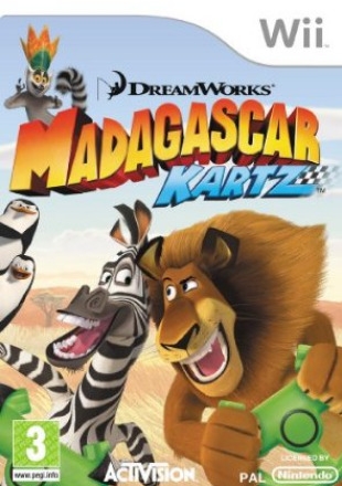 Madagascar Kartz sans volant - Wii