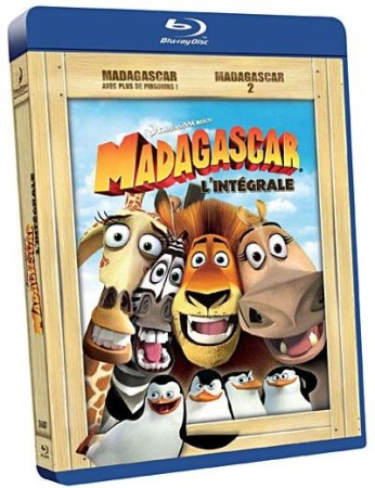 Madagascar 1 et 2 - BluRay