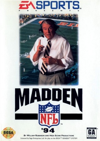 Madden NFL 94 - Megadrive