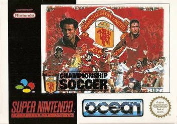 Manchester United Championship Soccer en boîte - Super Nintendo