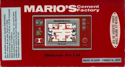 Game & Watch Mario's Cement Factory (En Boite) - Game & Watch