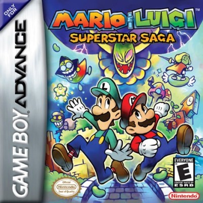 Mario & Luigi: Superstar Saga (import USA) en boîte  - Game Boy Advance