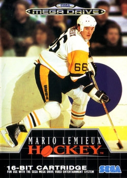 Mario Lemieux Hockey en boîte - Megadrive