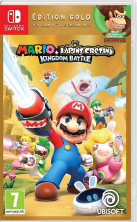 Mario + Les Lapins Crétins : Kingdom Battle - Édition Gold  - Switch