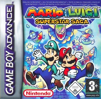 Mario & Luigi: Superstar Saga en boîte - Game Boy Advance