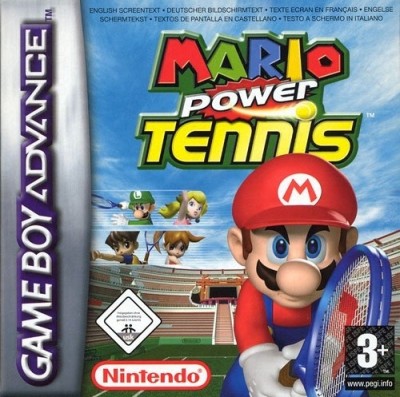 Mario Power Tennis en boîte  - Game Boy Advance