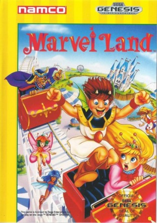 Marvel Land (import USA) en boîte - Megadrive