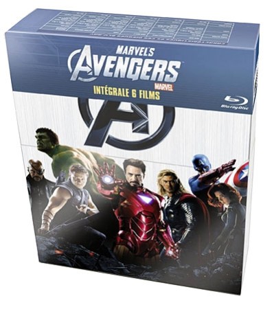 Marvel's Avengers - Intégrale 6 Films - BluRay