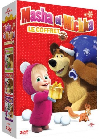 Masha et Michka coffret 3 dvd - DVD