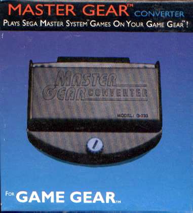 Master Gear Converter - Game Gear