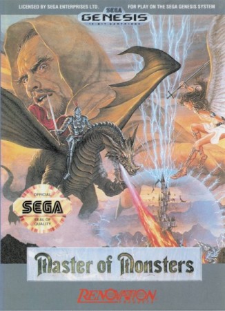 Master of Monsters (import USA) en boîte - Megadrive