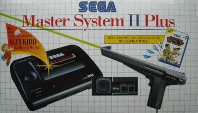 Console Master System II Plus - Pack Operation Wolf en boîte - Master System