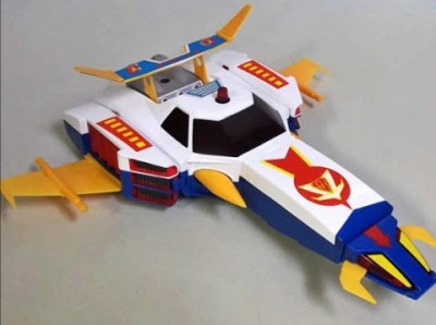 Daitarn 3 ST Deluxe Machat Tacker Mach Patrol - Figurine