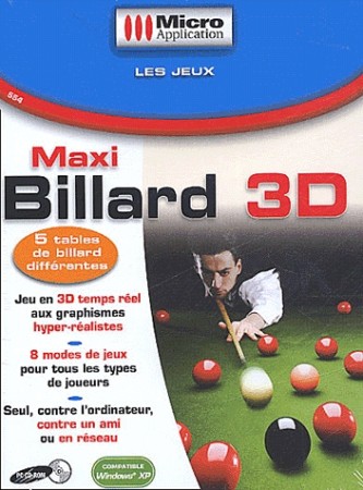 Maxi billard 3D - Jeux PC