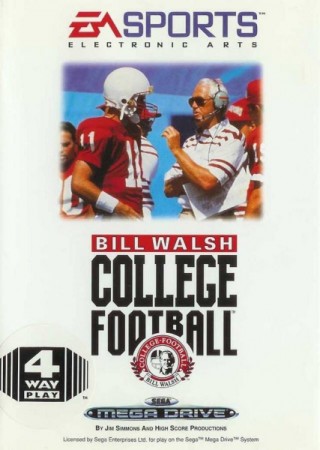 Bill Walsh College Football en boîte - Megadrive