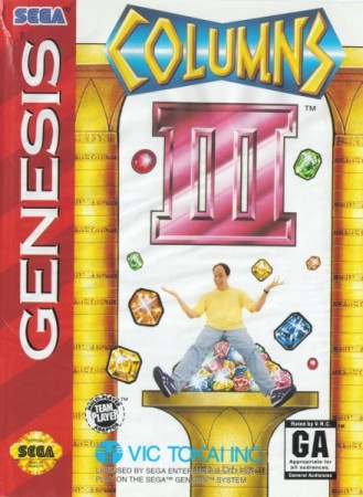 Columns III (import USA) - Megadrive