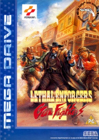 Lethal Enforcers II: Gun Fighters en boîte - Megadrive