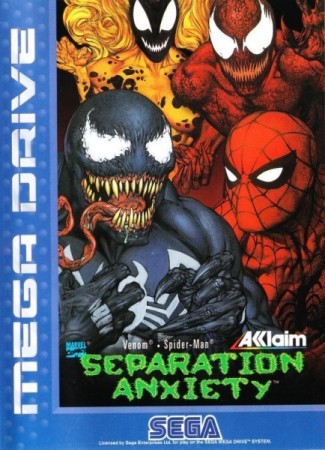 Venom - Spider-Man: Separation Anxiety en boîte - Megadrive
