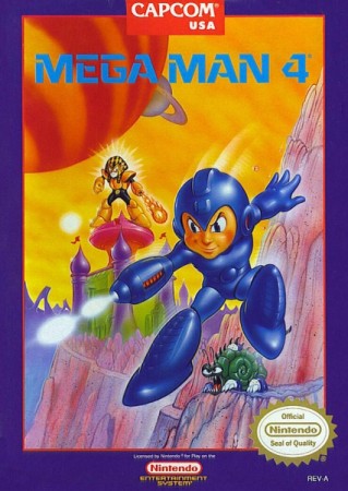 Mega Man 4 (import USA) - NES