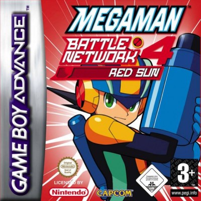 Mega Man Battle Network 4: Red Sun en boîte  - Game Boy Advance