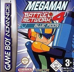 Mega Man Battle Network 4 Blue Moon en boîte - Game Boy Advance