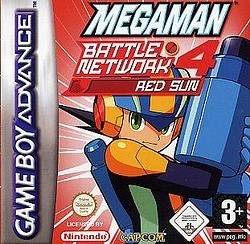 Mega Man Battle Network 4 : Red Sun - Game Boy Advance