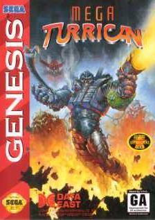 Mega Turrican (import USA) - Megadrive