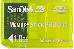 Carte Mémoire 1 go Sandisk - Playstation Portable