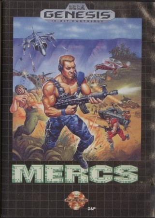 Mercs (import USA) - Megadrive