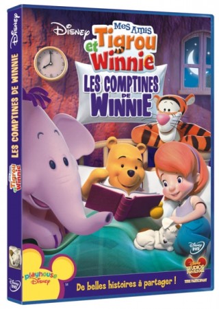 Mes amis tigrou et winnie: les comptines de Winnie - DVD