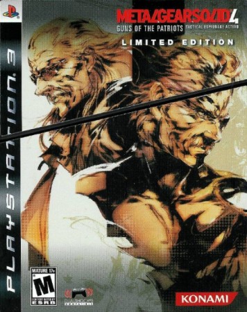 Metal Gear Solid 4: Guns of the Patriots - Limited Edition (import USA) - Playstation 3