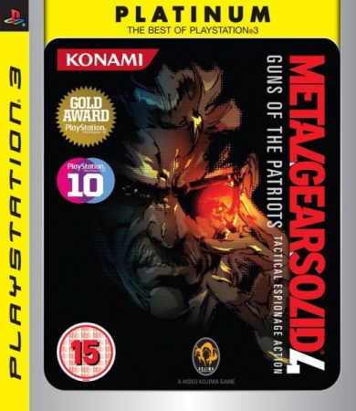 Metal Gear Solid 4 - Platinum - Playstation 3