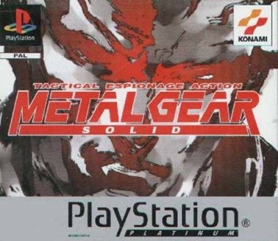Metal Gear Solid - Platinum - Playstation One