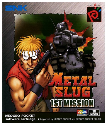 Metal Slug 1st Mission en boite (version UK) - Neo Geo Pocket couleur