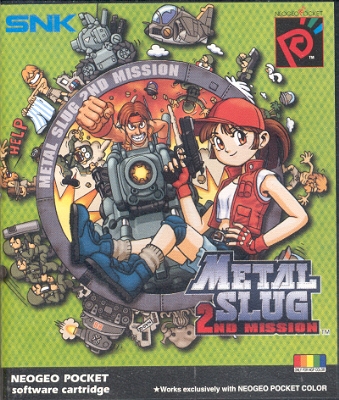 Metal slug 2nd mission - Neo Geo Pocket couleur